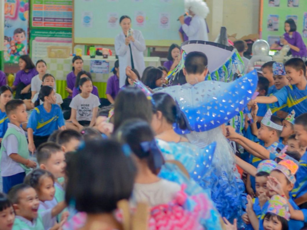 สัปดาห์วิทยาศาสตร์ โรงเรียนบ้านสะอาด